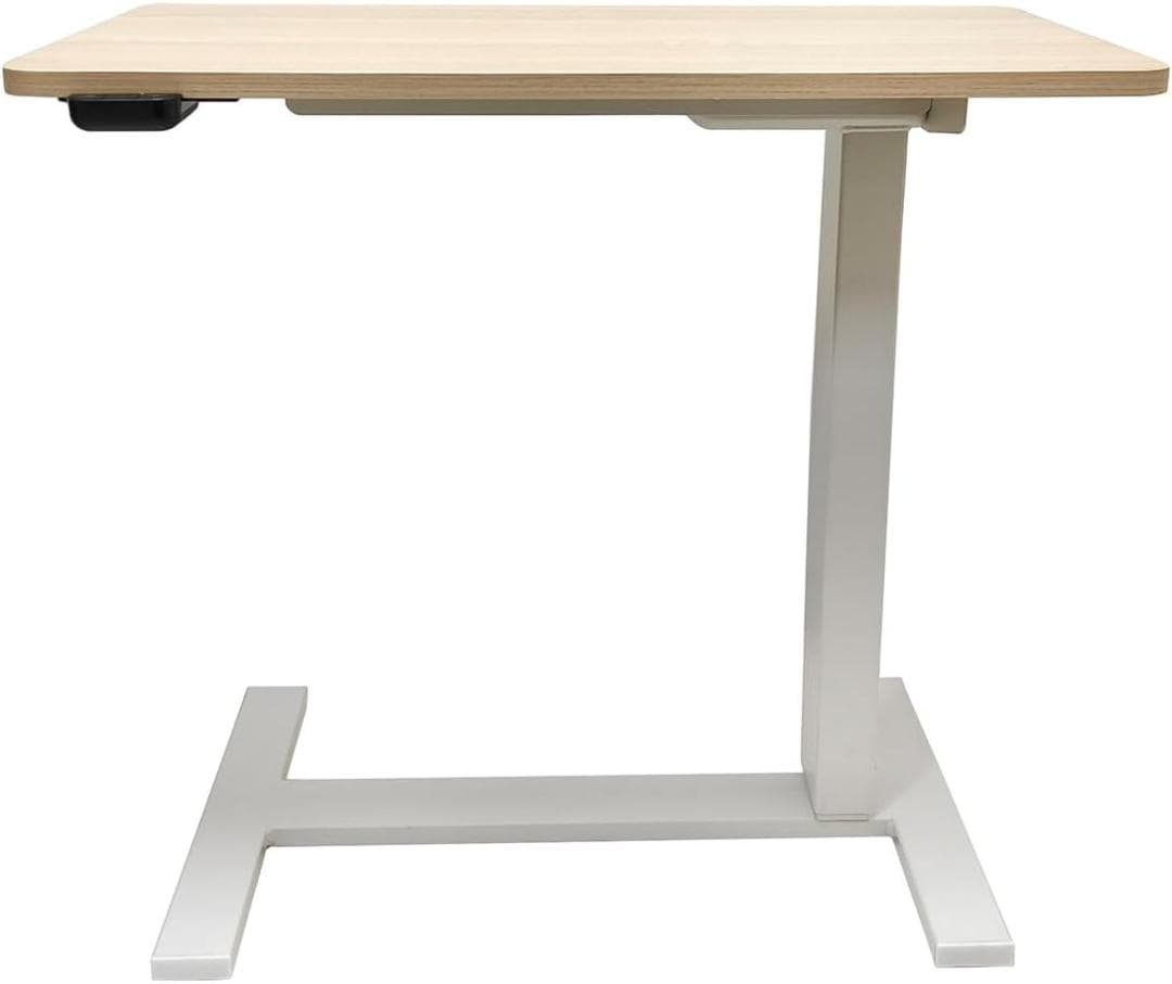 電動昇降 デスク 充電式 サイドテーブル キャスター付 76×40×70cm 電動昇降 デスク 充電式 サイドテーブル キャスター付 76×40×70cm