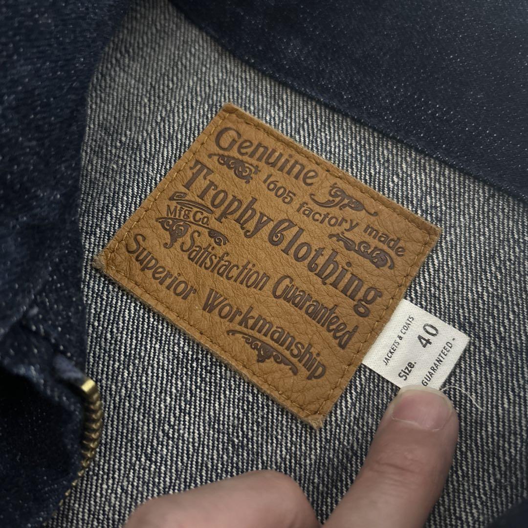 TROPHY CLOTHING トロフィークロージング　デニムコサックジャケット