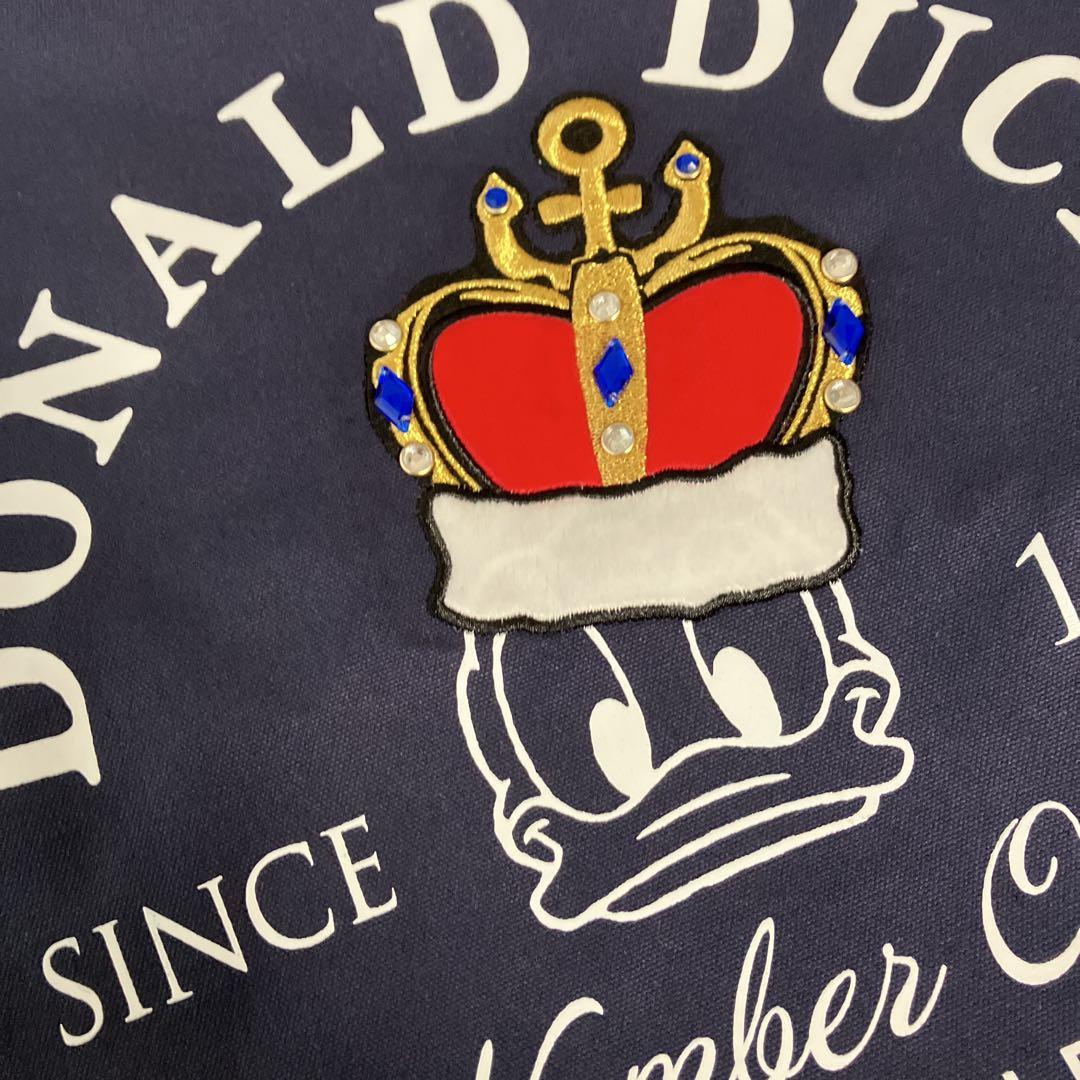 ドナルド　トートバッグ　限定　王冠　KING BIRTHDAY 王様 ドナルド トートバッグ 限定 王冠 KING BIRTHDAY ディズニー