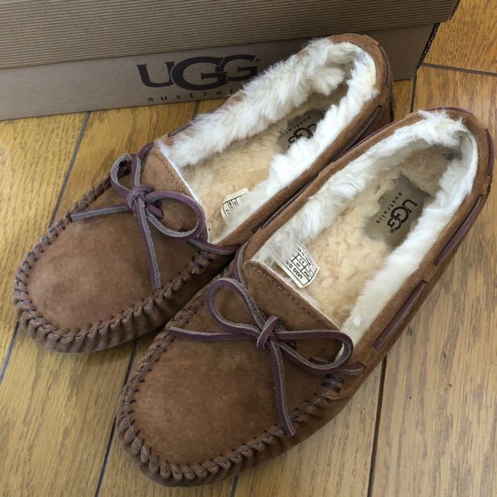 欲しいの 新入荷★OZWER ムートンモカシン 一点物 24.5cm UGG - モカシン