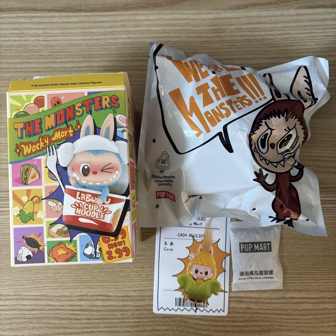 ポップマート ラブブ フィギュア Wacky Mart コーン - メルカリ