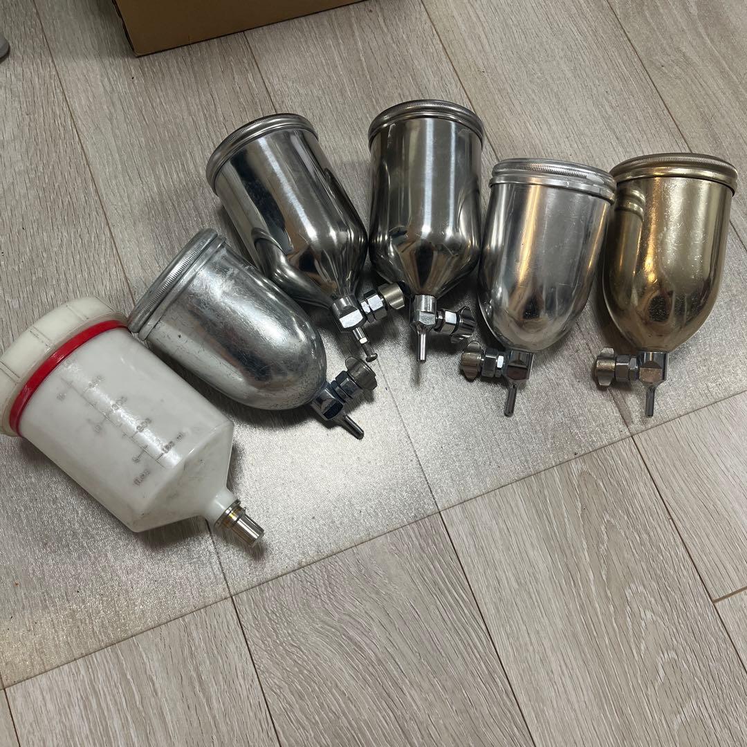 スプレーガン カップ全体的に状態が悪い