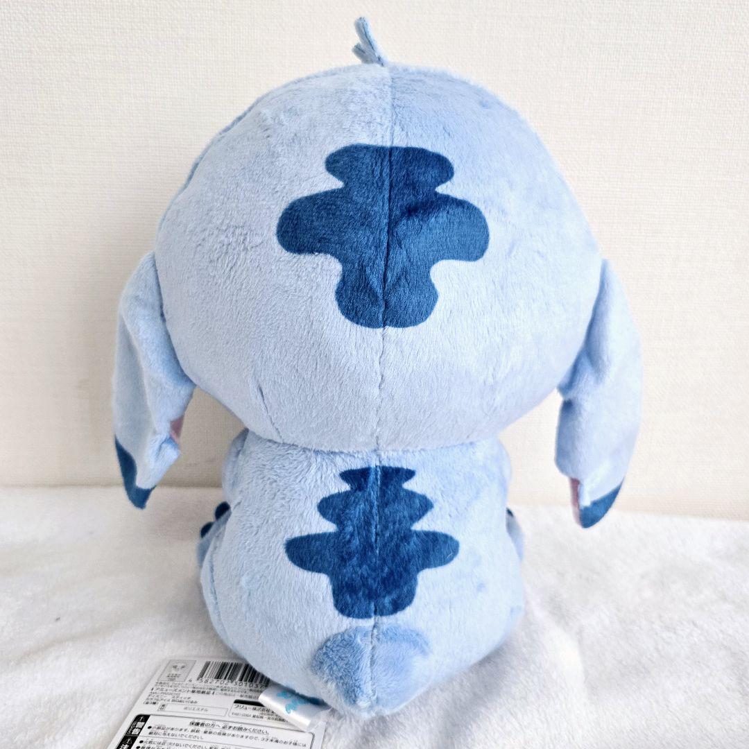 スティッチ カラフルアイス BIGぬいぐるみ ブルー 青 - メルカリ