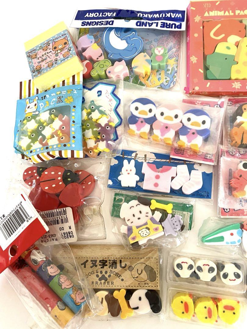 消しゴムまとめ売り可愛いコレクションに
