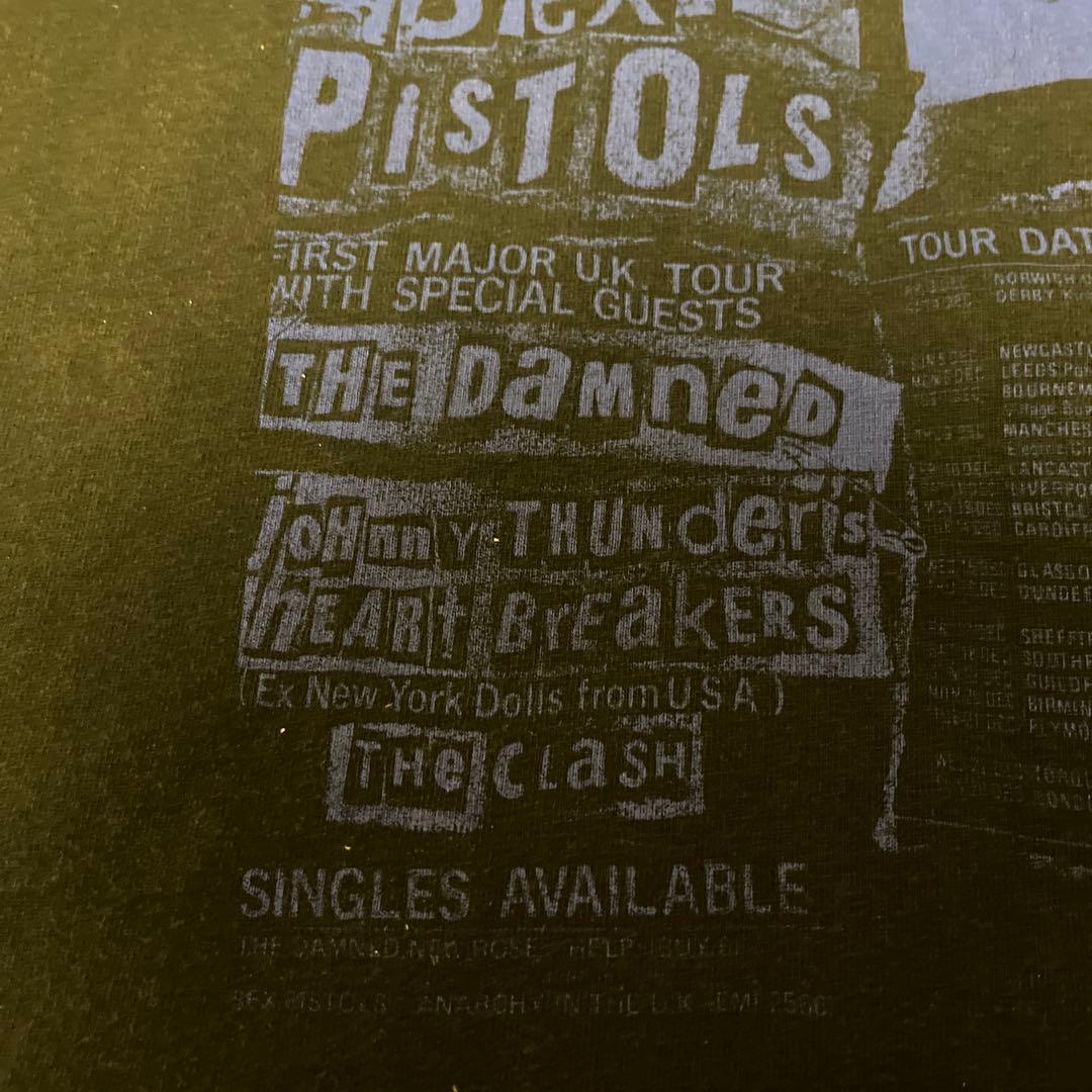 Sex Pistols Anarchy in the uk tour tシャツ