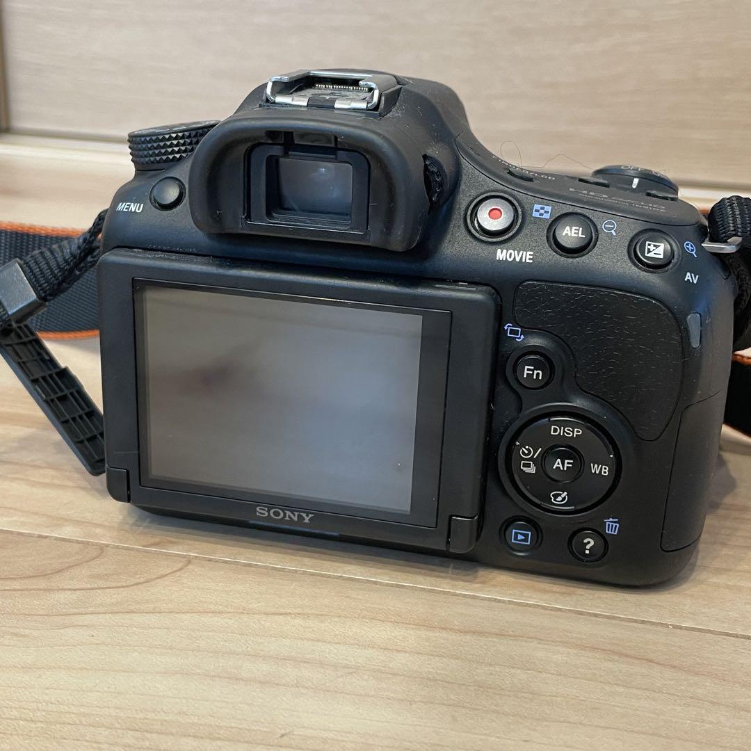 【美品】SONY 一眼レフカメラ　α58 ダブルレンズキット付き