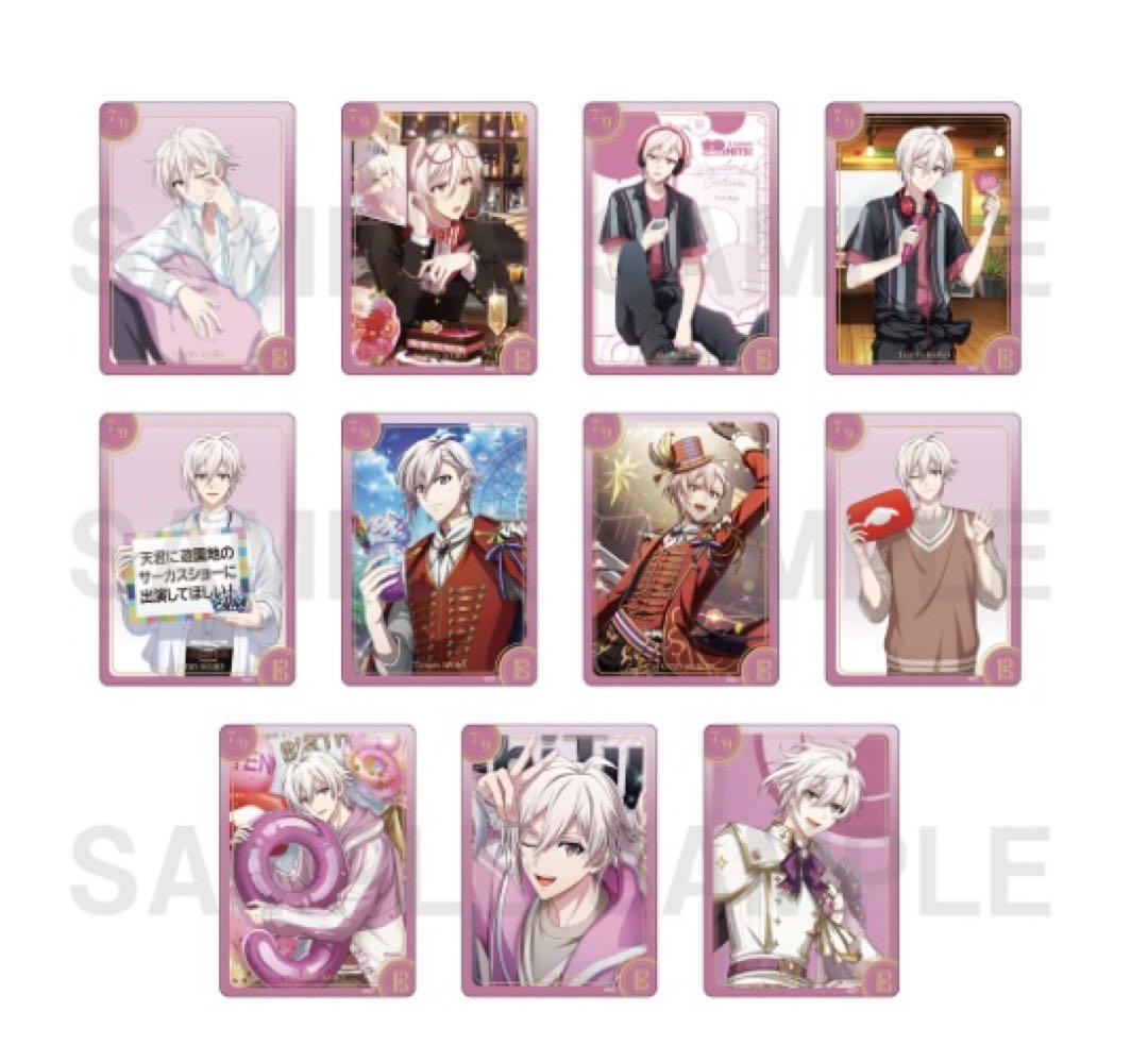 アイドリッシュセブン バースデーストア　クリアカード　天 アイドリッシュセブン バースデービジュアルクリアカード