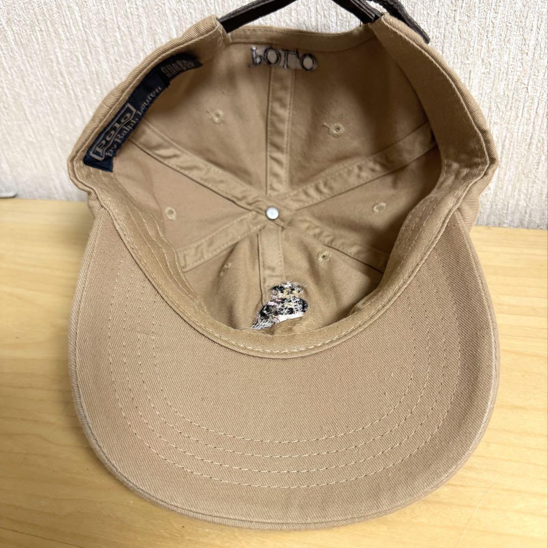 Polo Ralph Lauren ラルフローレン ポロベア キャップ レザー