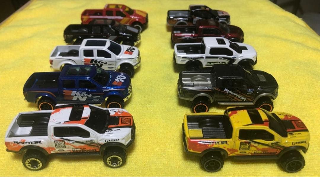 ホットウィールF-150 10台セットHot Wheels YUZUMIYA_COM