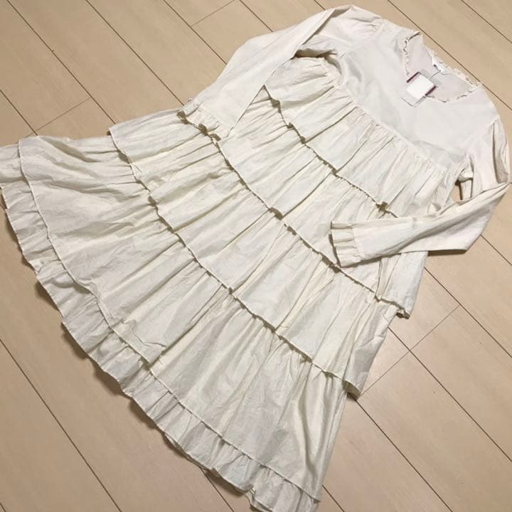 ピンクハウス 被せフリル綿ローンチュニック | painel.sisprecisa.com.br