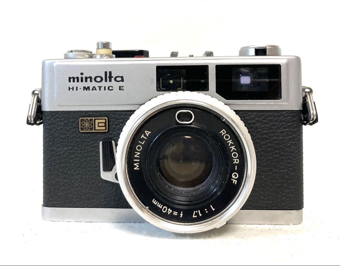 【完動品】MINOLTA HI-MATIC E コンパクトカメラ 動作確認済