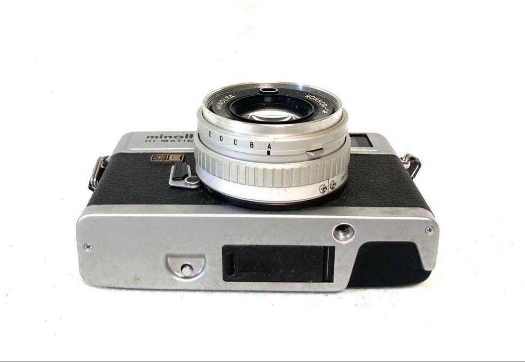 【完動品】MINOLTA HI-MATIC E コンパクトカメラ 動作確認済