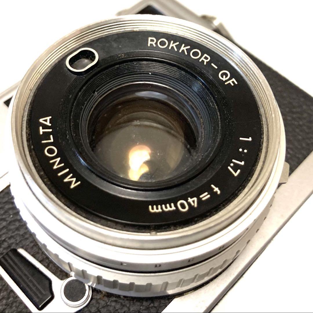 【完動品】MINOLTA HI-MATIC E コンパクトカメラ 動作確認済