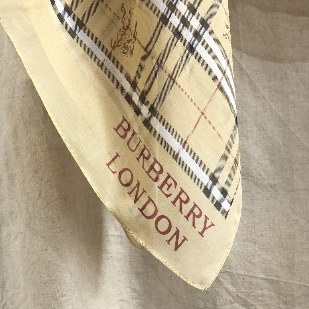 BURBERRY LONDON バーバリー スカーフ ノバチェック ベージュ