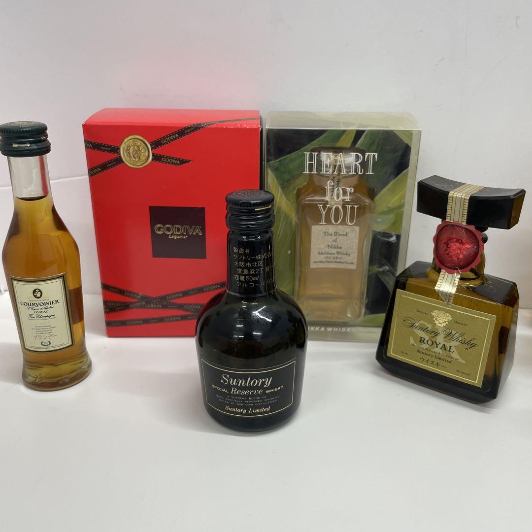 ウイスキー・ブランデー ミニボトルセット　12本セット