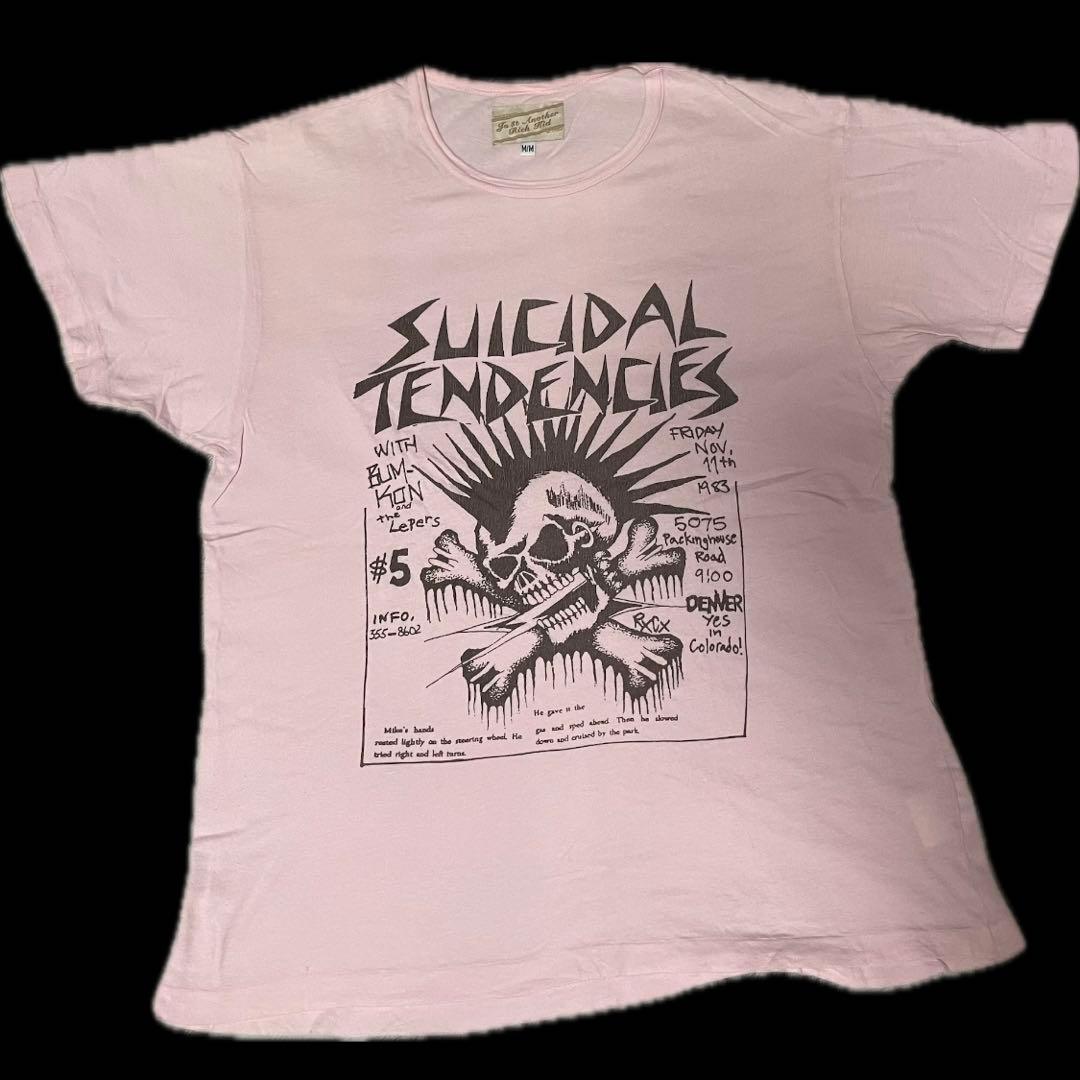 Suicidal Tendencies 83年フライヤーデザインTシャツSUICIDAL TENDENCIES