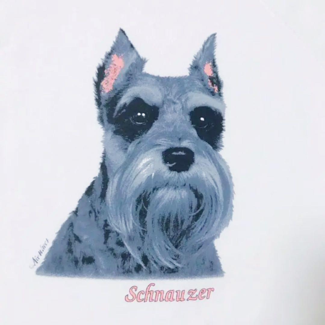 メルカリ 90s Usa製 犬 スウェット シュナウザー ビンテージ 古着 猫 ミッキー トレーナー スウェット 8 800 中古や未使用のフリマ