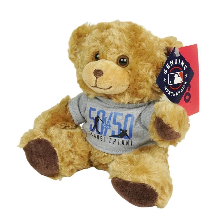 新品ドジャース公式グッズ限定！大谷翔平50/50くまぬいぐるみベアdodgers
