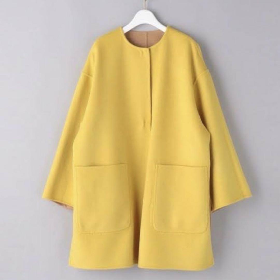 UNITEDARROWS ユナイテッドアローズ バイカラーリバーミドルコート36