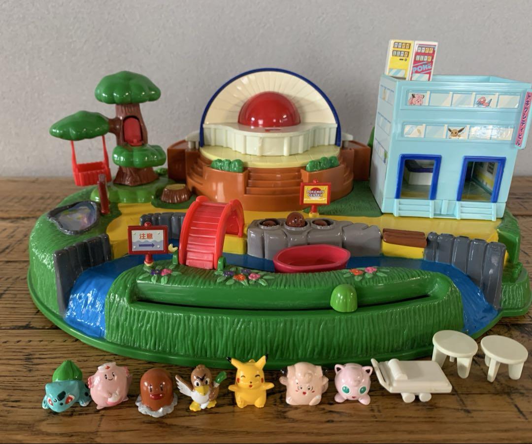 【レア】ポケモン ちびポケハウス 5点セットフィギュア付き ちびポケハウス デラックスタイプ／ポケモン／フィギュア付き