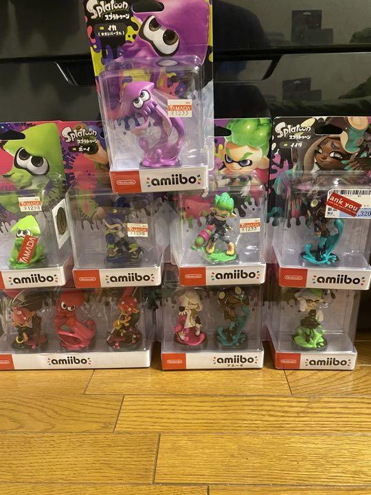 スプラトゥーンamiibo 11点セットして