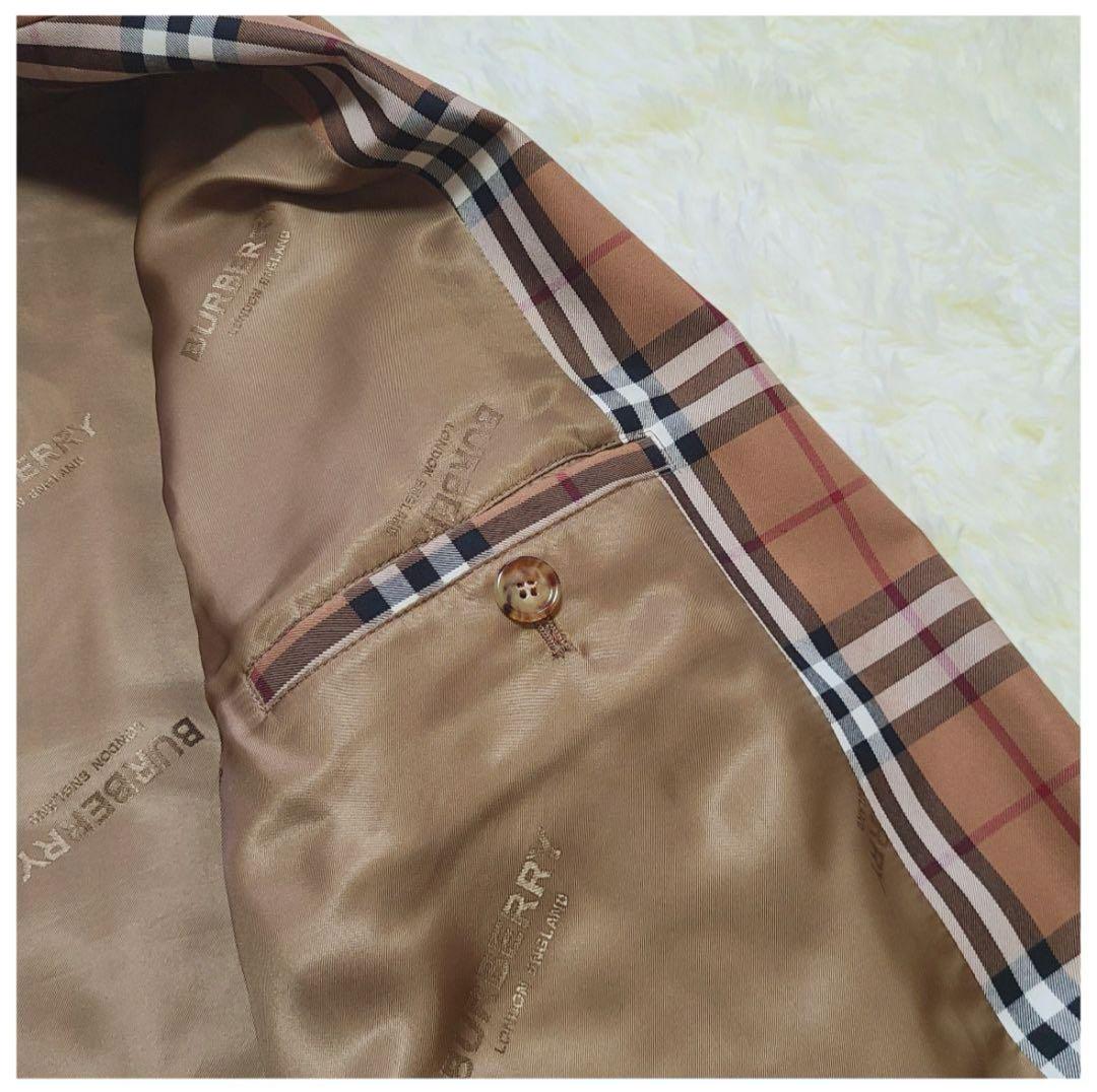 【美品】BURBERRY ノバチェック ハリントンジャケット size48 レア