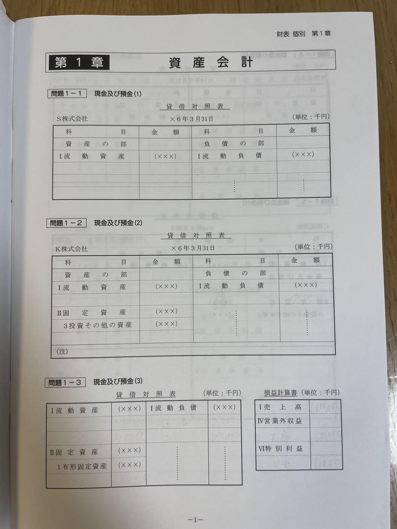 2025年度　税理士受験シリーズ　財務諸表論セット