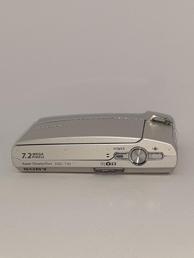 【未使用品】 スマホ転送OK】ソニー SONY Cyber-shot DSC-T30 - メルカリ デジタルカメラ