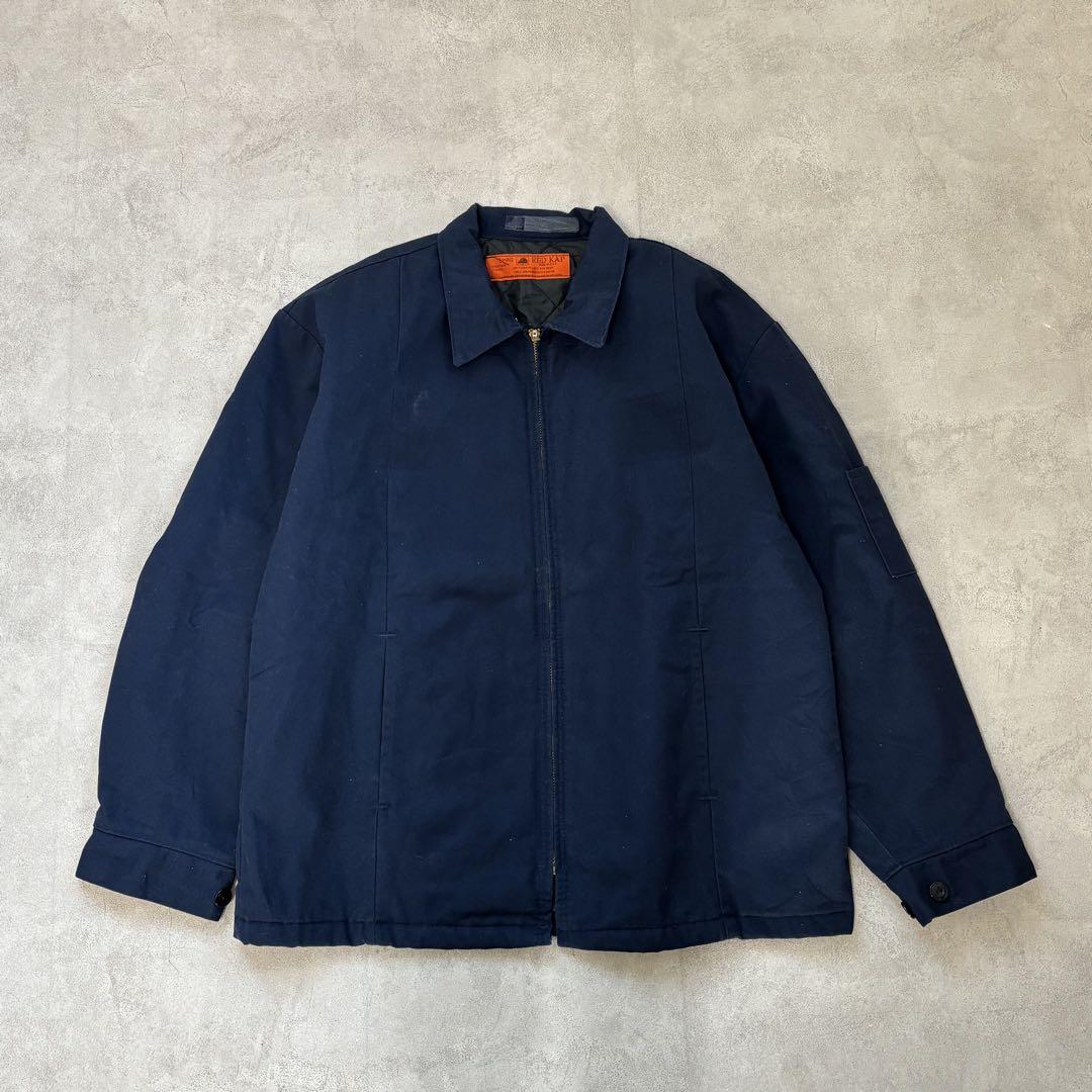 70s USA製 / REDKAP TALON ジップアップ ワークジャケット