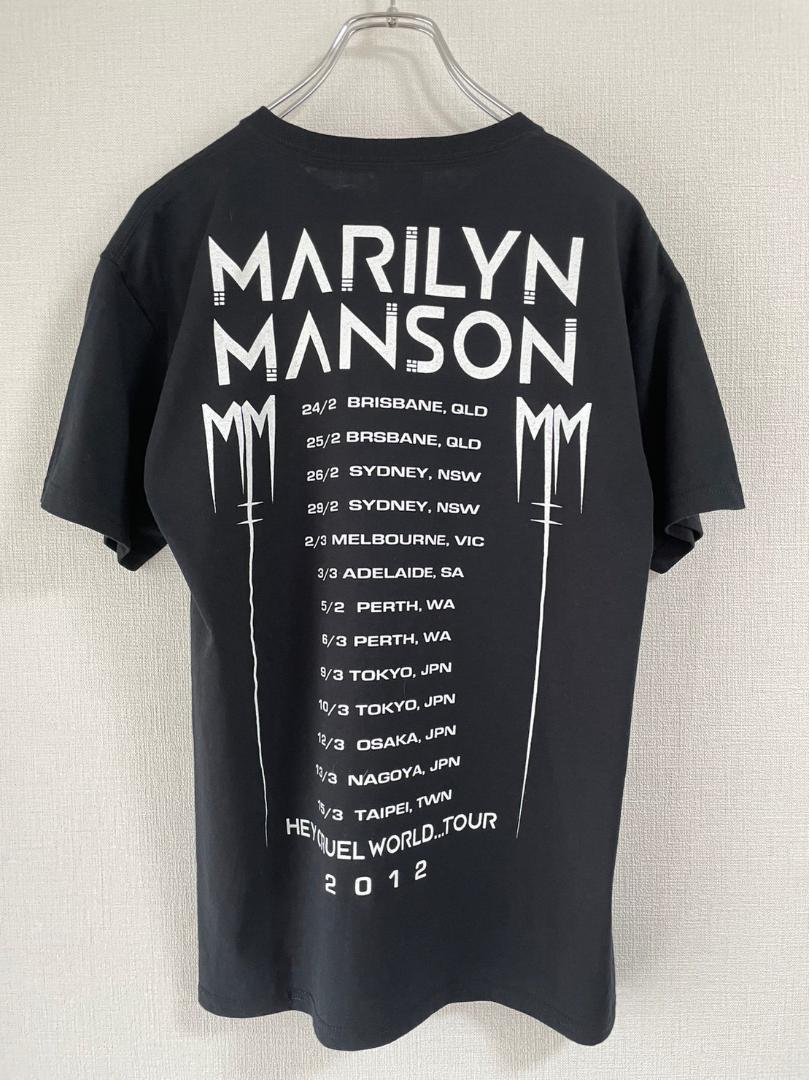 マリリン マンソン MARILYN MANSON 2012ツアーT シャツ - メルカリ マリリン マンソン MARILYN MANSON 2012ツアーT シャツ - メルカリ