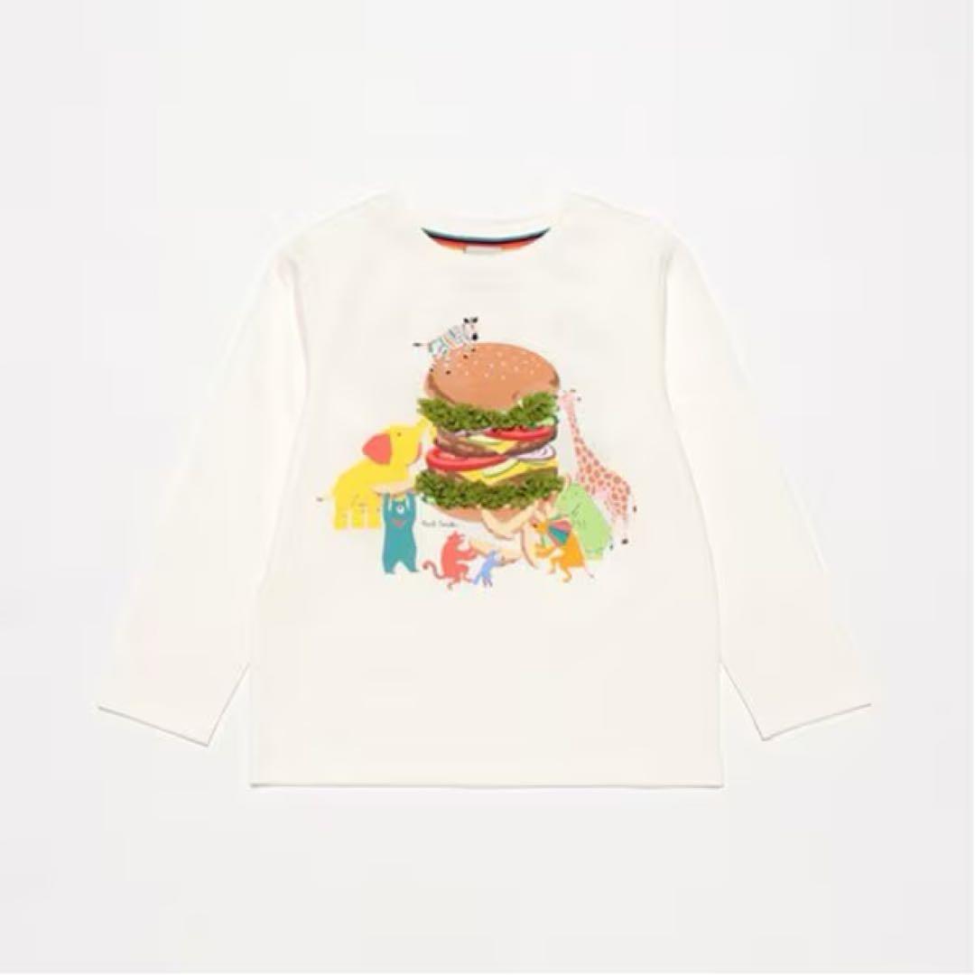 Paul Smith JUNIOR アニマルハンバーガー長袖Tシャツ120cm