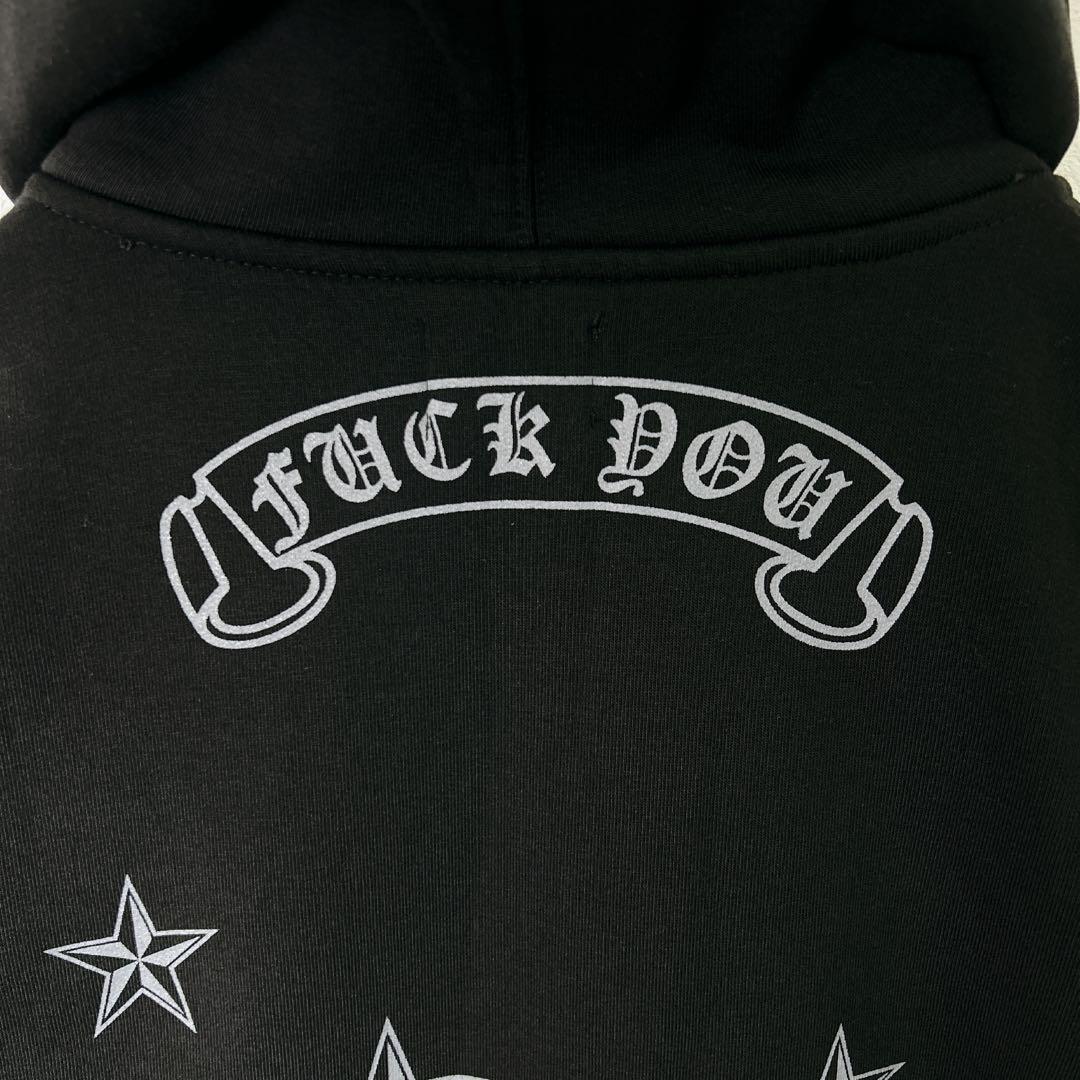 美品　A&G　パーカー　ブラック　スター　クロス　ホースシュー　ソード