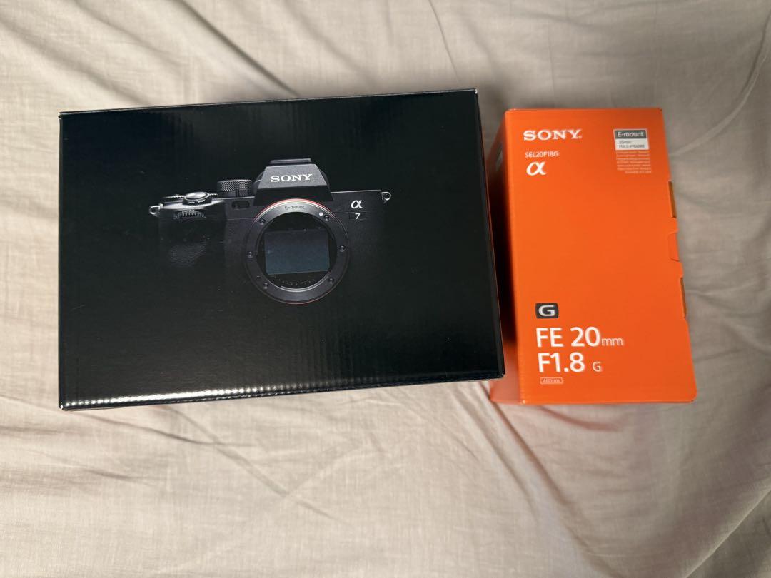 Sony α7 IV ミラーレスカメラ + FE 20mm F1.8 G