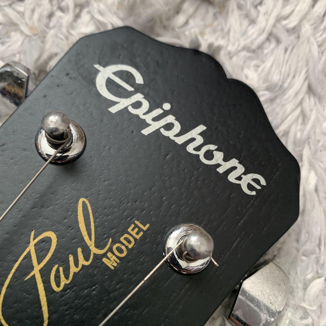 美品 Epiphone エピフォン レスポール SL ブラック 軽量ギター 美品 Epiphone エピフォン レスポール SL ブラック 軽量ギター