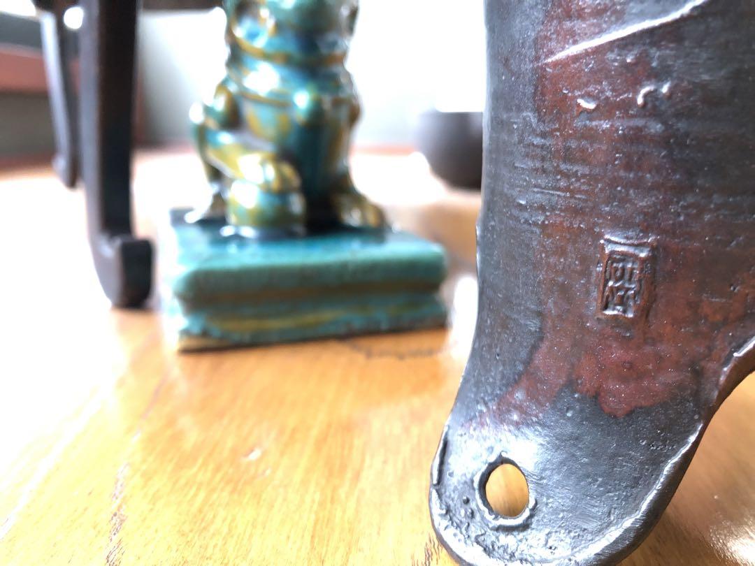 時代 花瓶 在銘