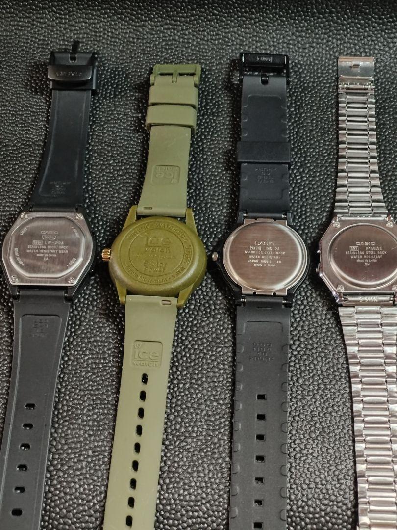 CASIO デジタルウォッチ 4点セット