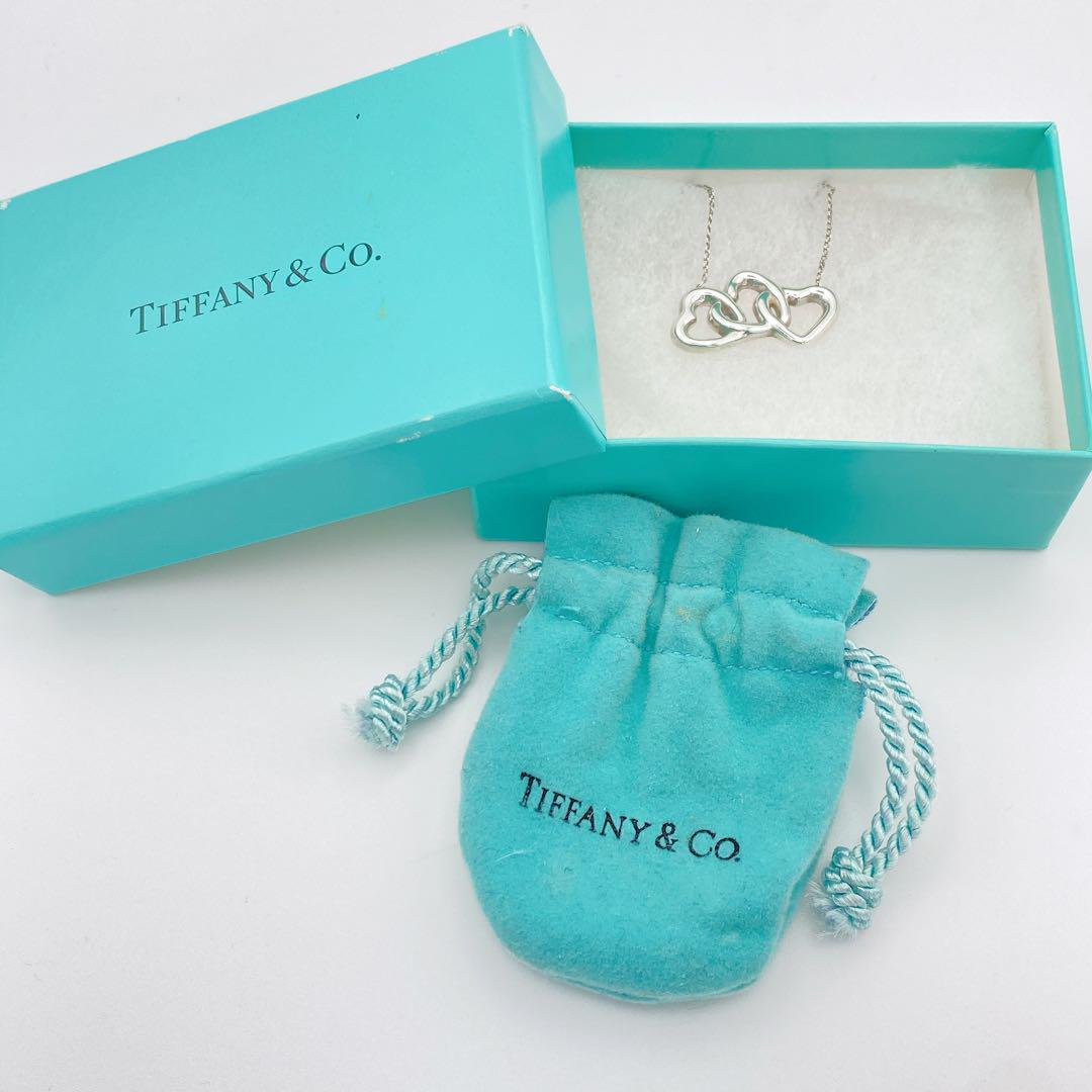 Tiffany&Co. ティファニー トリプルハート ネックレス シルバー