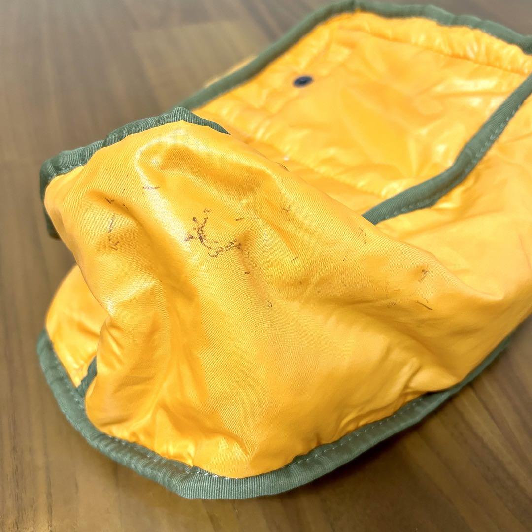 PORTER タンカー 2way ウエストバッグ カーキ