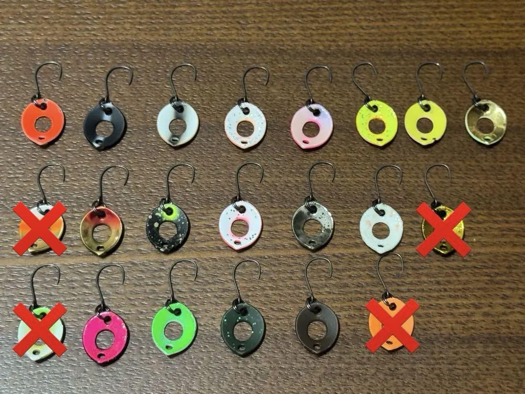 オリカラ 限定カラー ロブルアー バベルエース0.7g