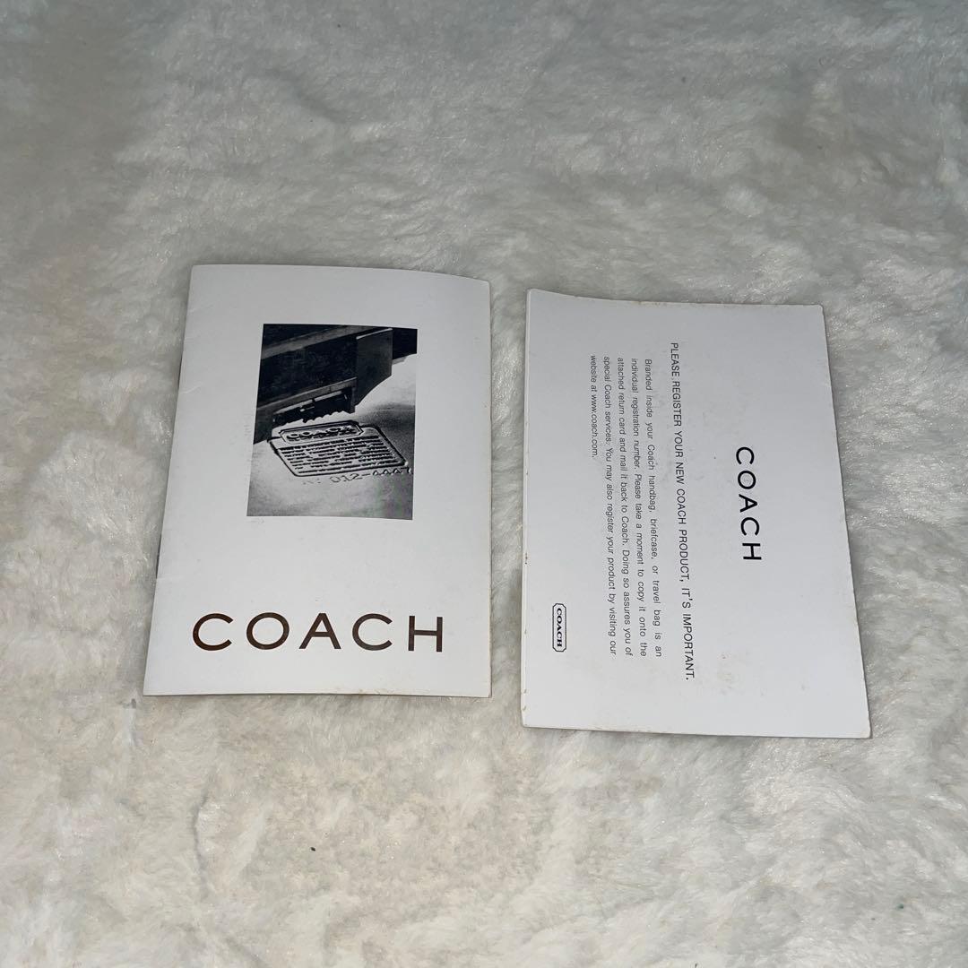 【美品】 COACH コーチ ショルダーバッグ 大容量 ブラック A4収納可