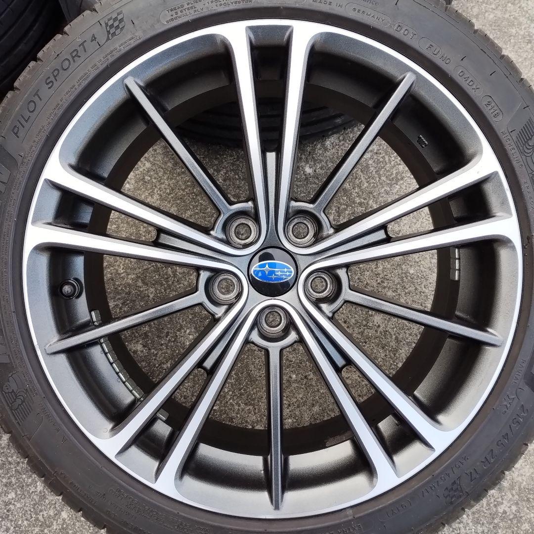 新作送料無料新作送料無料SUBARU BRZ 純正アルミホイール・タイヤ