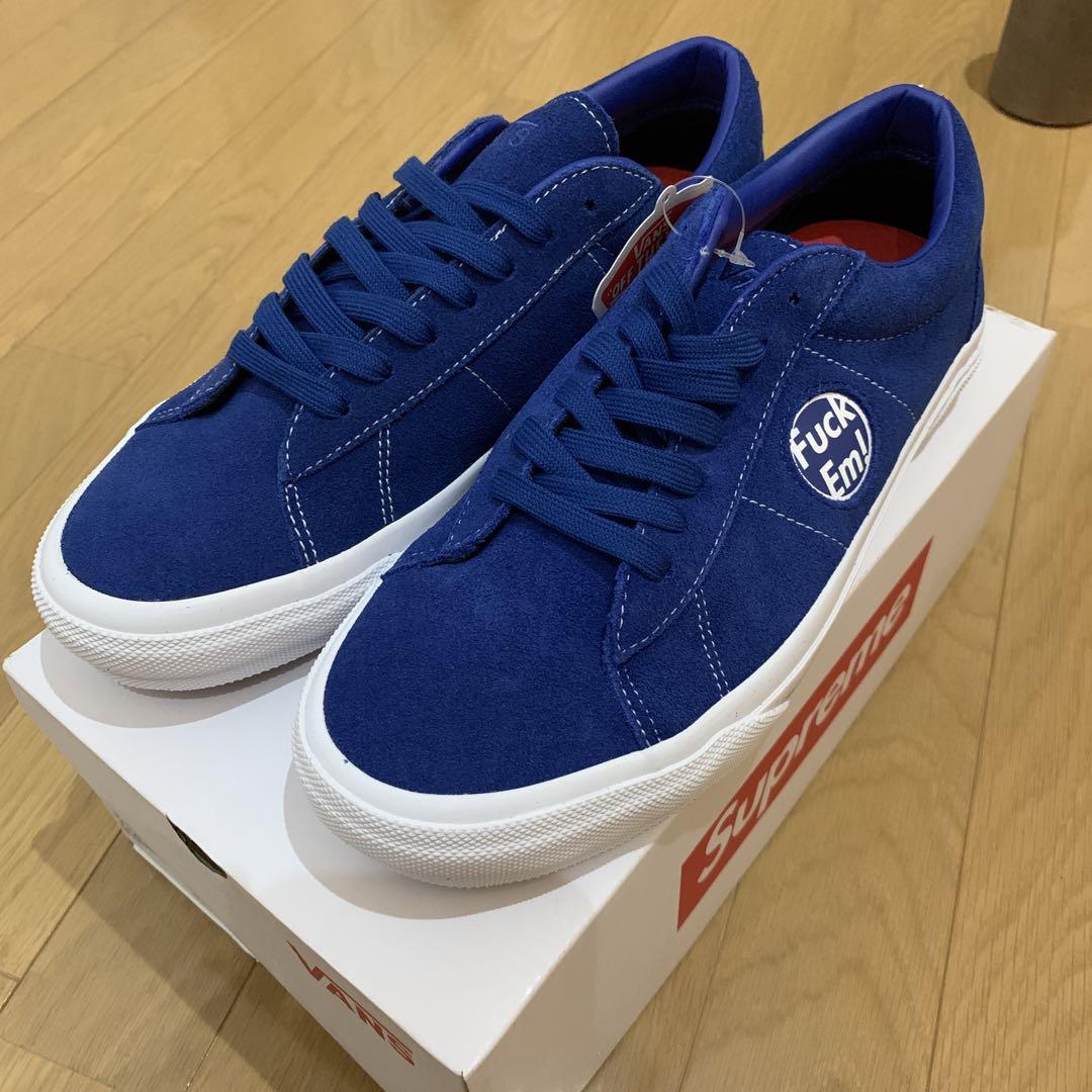 Supreme × Vans Sid Black 28.5㎝