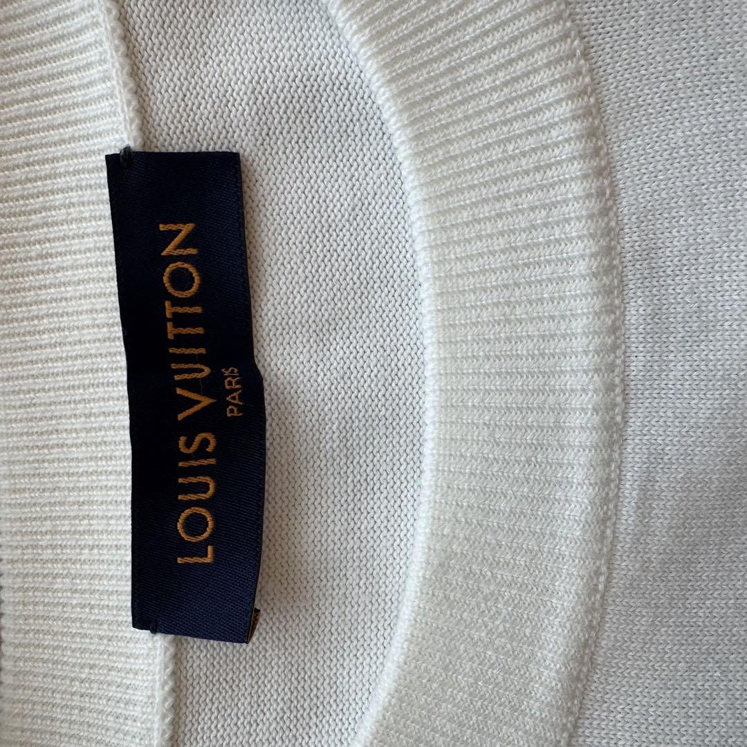 ルイ・ヴィトン グラフィック　サマーニット Lサイズ LOUIS VUITTON ルイ・ヴィトン/グラフィックニットウェア XL