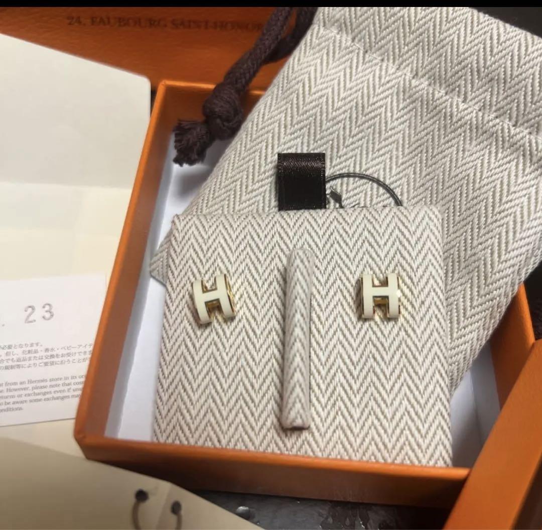 大人気☆HERMES Pop H mini ミニポップ H ピアス プレゼントに