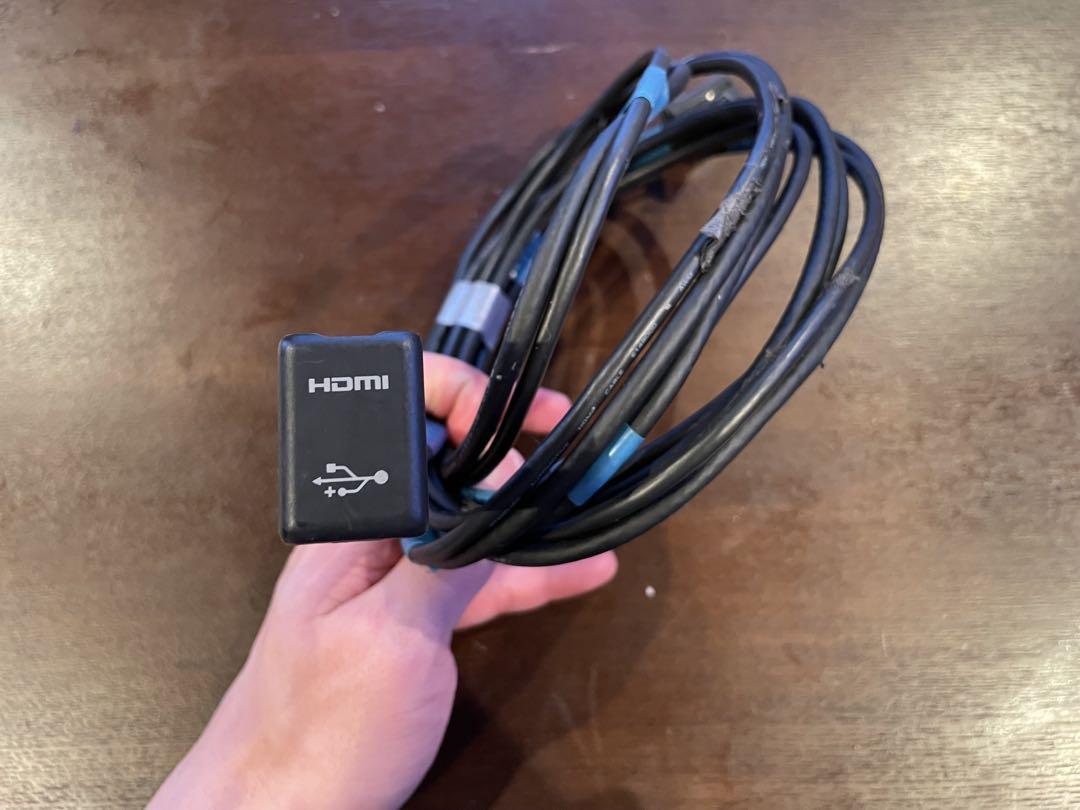 トヨタ TOYOTA純正 USB/HDMIケーブル 品番086B0-00010