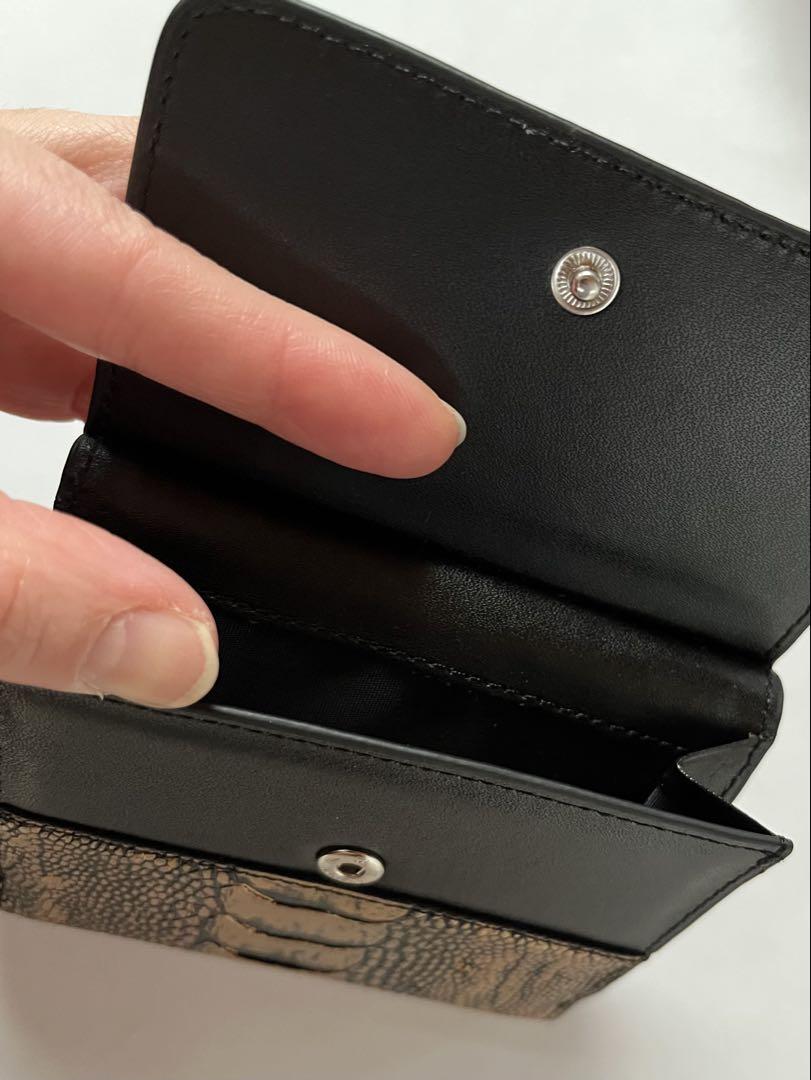 半額以下で買えるクーポン特集 未使用品 GUODI 希少オーストレッグ ブロンズカラー レザー二 小物