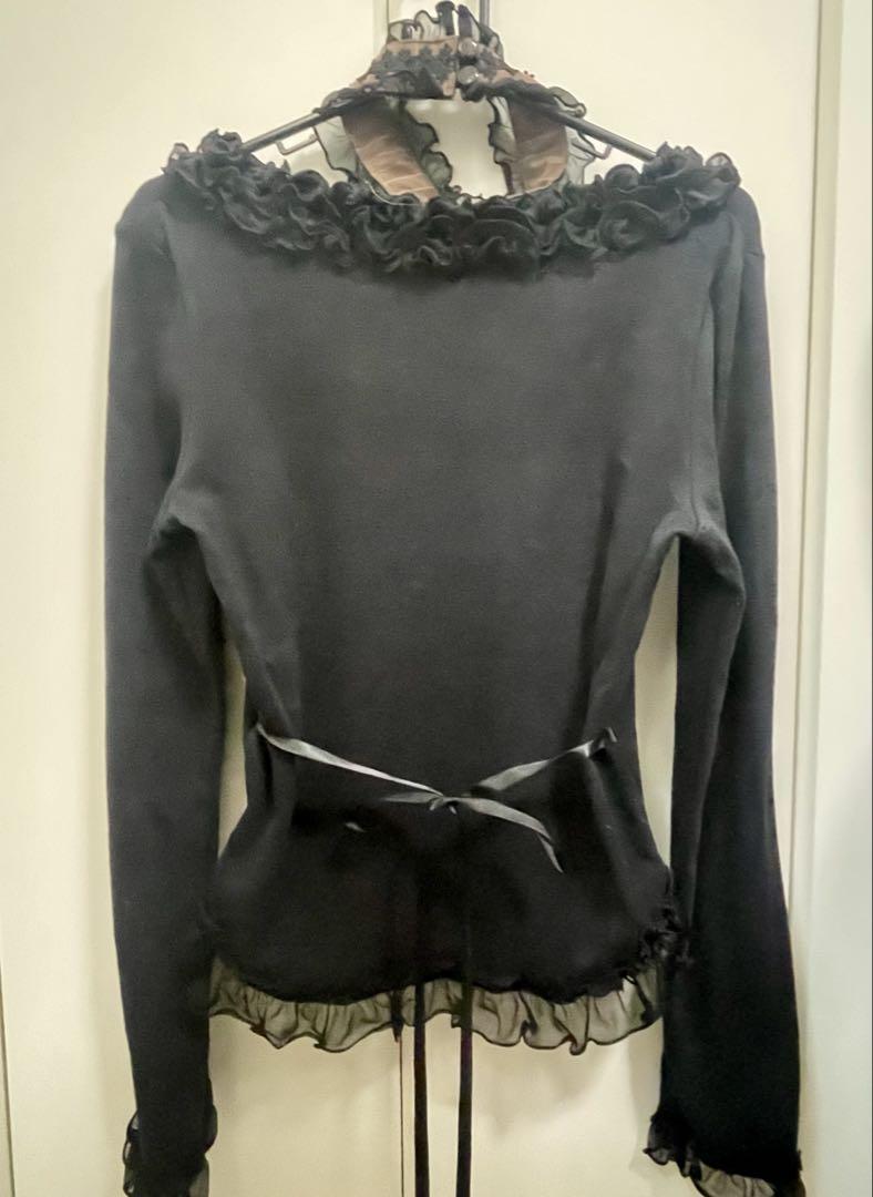 h.NAOTO FRILL ワンピース カットソー セット