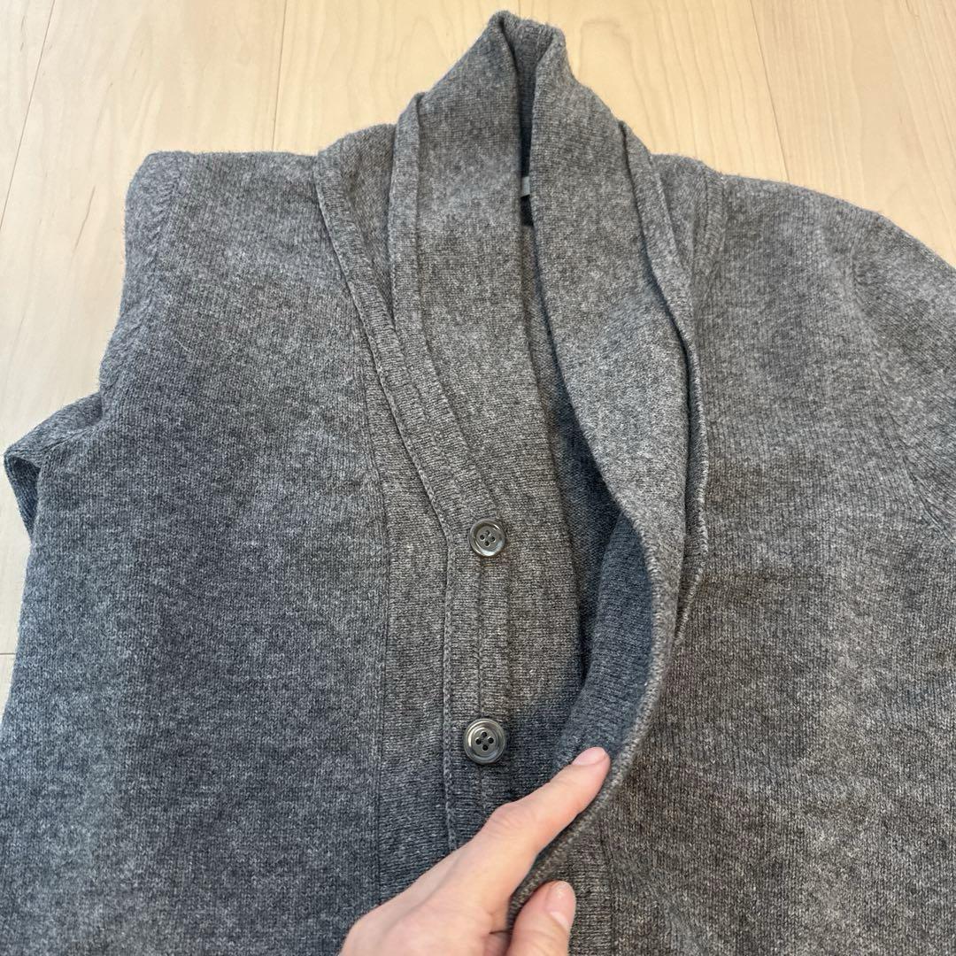 【新品】Dior Homme クリス期10AW キャメル100％ カーディガン