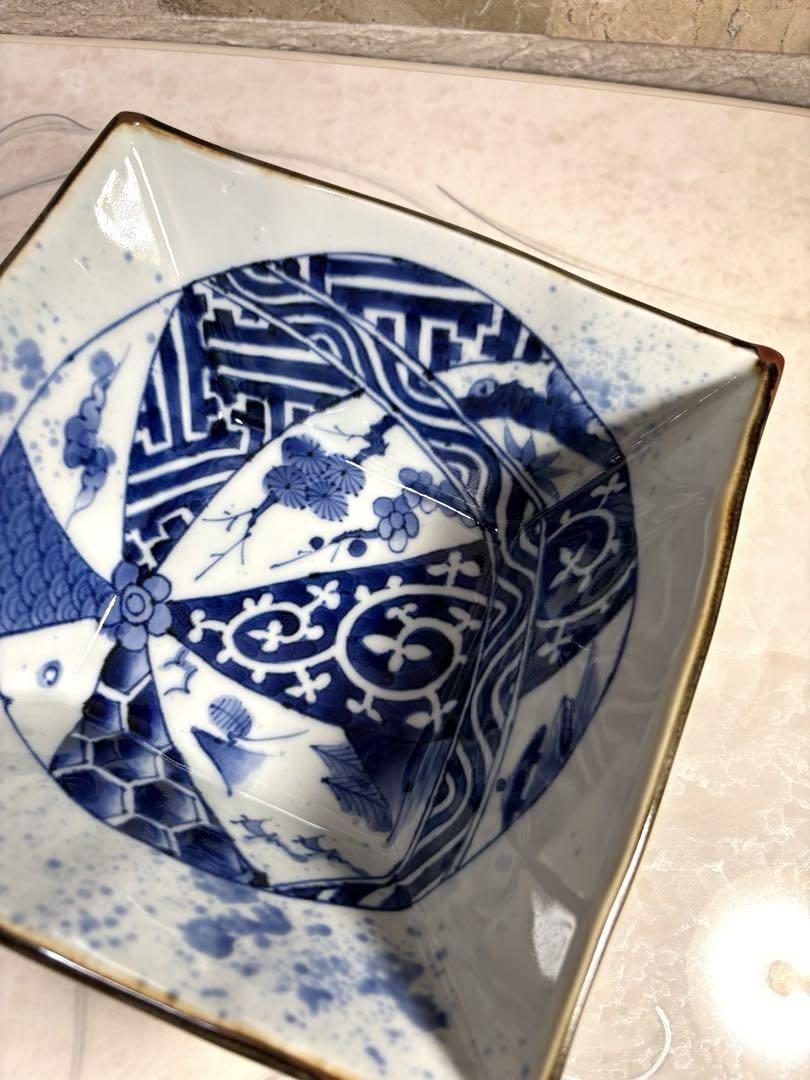 福泉窯　角皿　2点セット