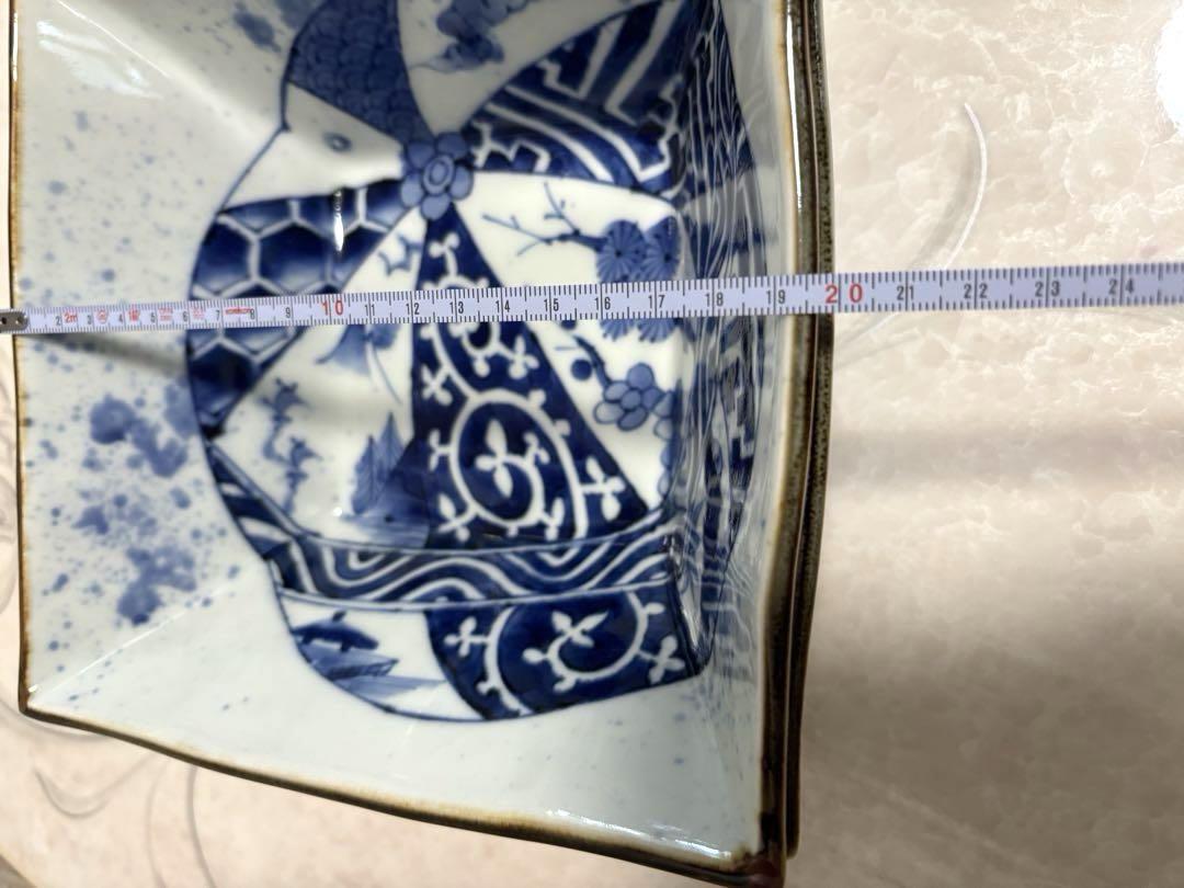 福泉窯　角皿　2点セット
